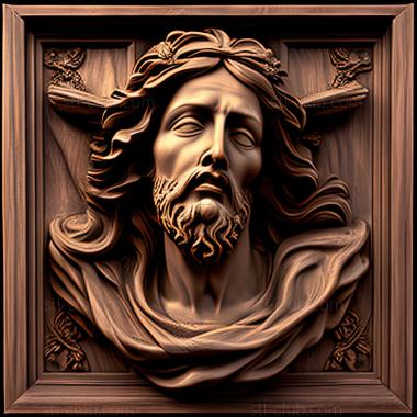 3D model st jesus (STL)